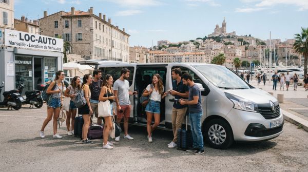 Guide complet pour louer un minibus à Marseille en groupe